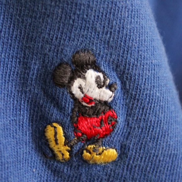 Vintage Disney Henley shirt Mickey Mouse - Picture 2 of 2